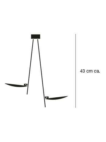 Plafonnier LEDERAM C Catellani